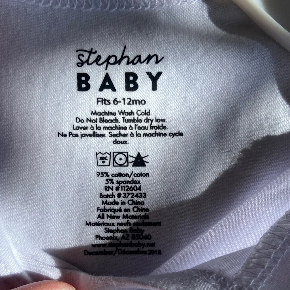 Last One!‎ NWT White and Pink First Birthday Onesie
